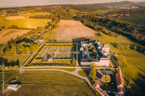 Kuks Hospital is a former care institute for military veterans in Kuks in the Trutnov district, operated between 1744 and 1938. It was the most generous institute of its kind in late Baroque Bohemia. photo