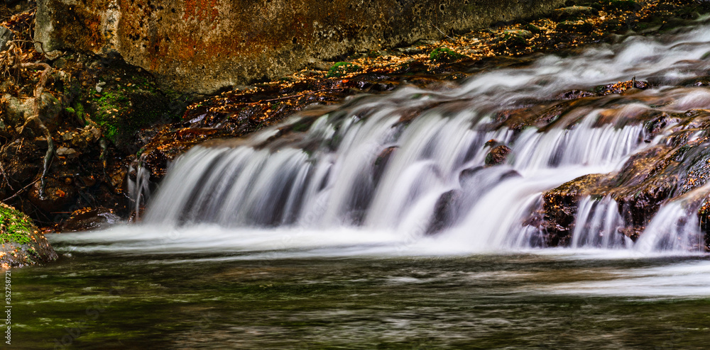 Fototapeta premium Wasserfall Ilsetal Harz