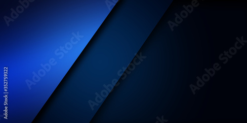  Dark blue background with abstract graphic elements