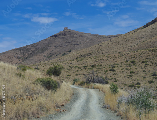 Sandstraße im Naturreservat im Augrabies Falls National Park Südafrika photo