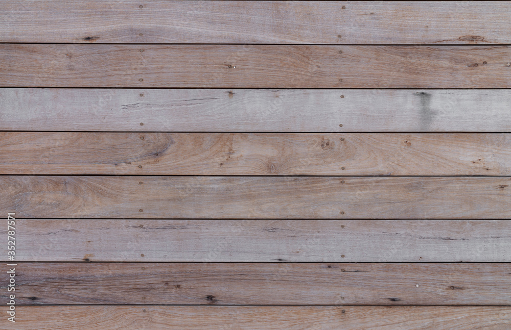 Grunge wood plank texture with natural grain / background texture / interior material