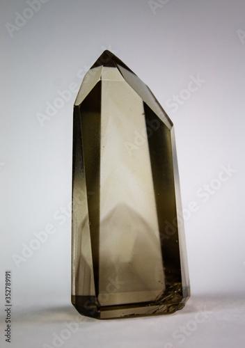 Citrine with a phantom inside