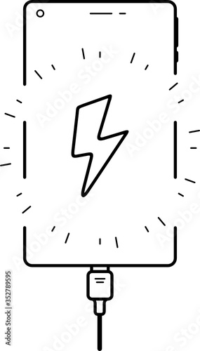 Smartphone power charge
