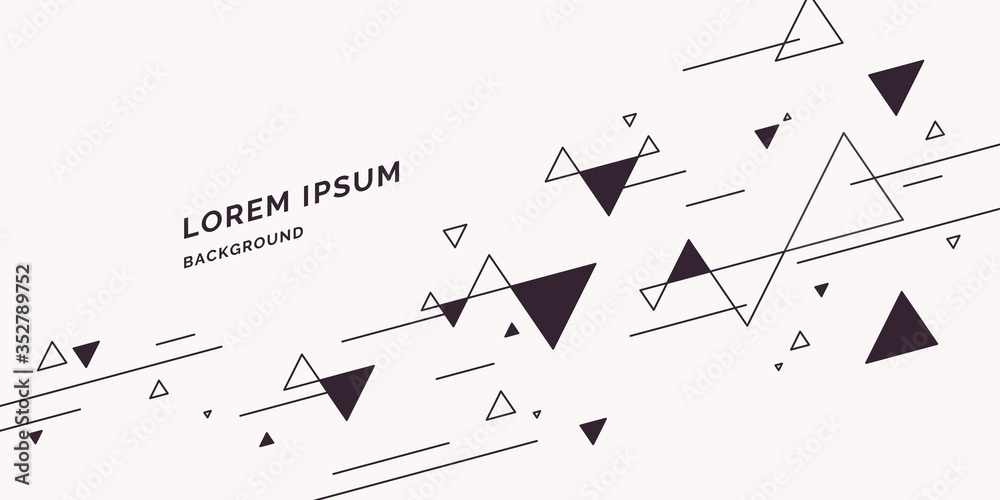 Modern abstract geometric background, vector template for the presentation Modern abstract geometric background, vector template for the presentation