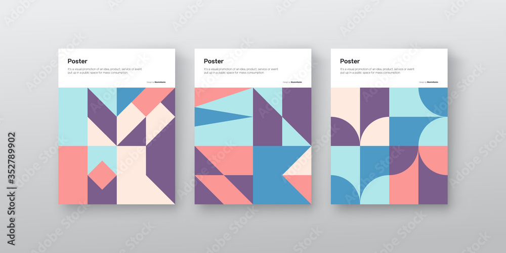 Postmodern Design Vector Cover Mockup