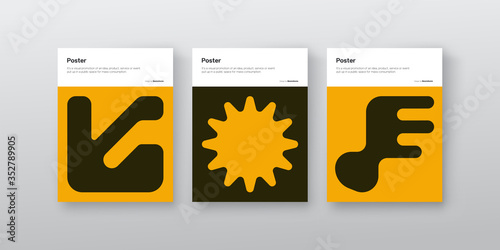 Postmodern Design Vector Cover Mockup