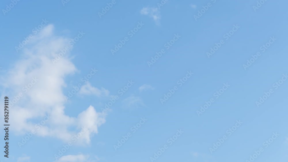 4K timelapse of moving cloud over blue sky 4K timelapse of moving cloud over blue sky