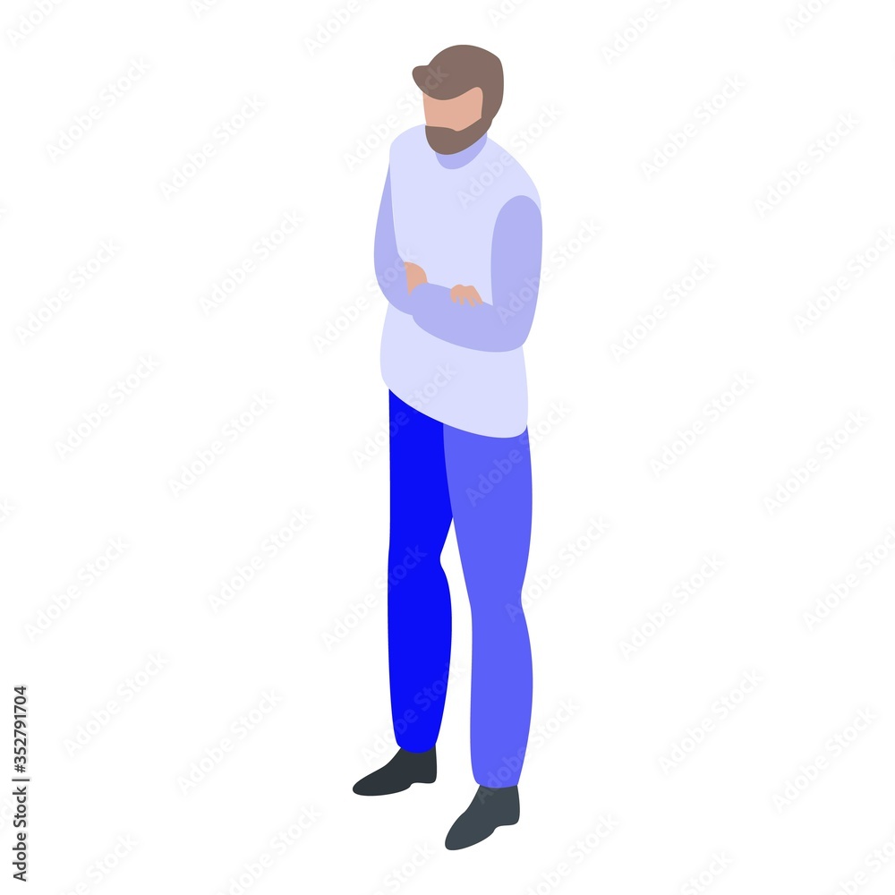 Art director icon. Isometric of art director vector icon for web design isolated on white background Art director icon. Isometric of art director vector icon for web design isolated on white background