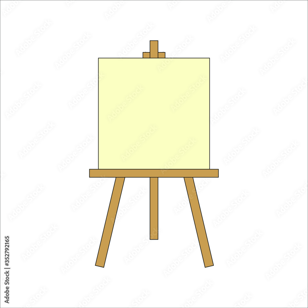 canvas for painting. Illustrator for web and mobile design. canvas for painting. Illustrator for web and mobile design.