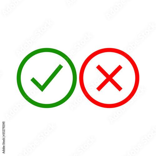 Free Download tick and cross - GFXLoad