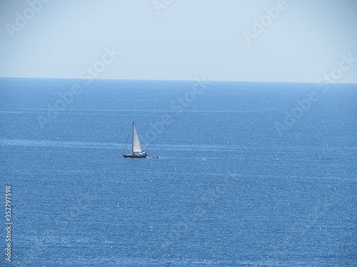 sailboat at sea