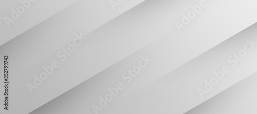 Abstract gray background with stripes, abstract diagonal background silver black sleek with gray and white gradient (Wide gray Background (banner)