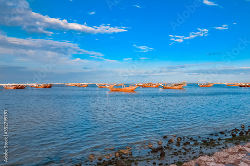 Fototapeta Naklejka Na Ścianę i Meble -  Qatif Corniche seawalk
 