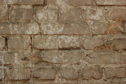 natural brick wall texture background