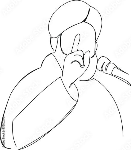 imam reading a sermon