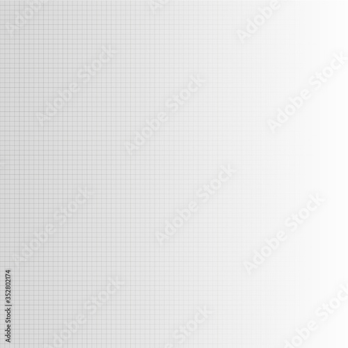 Vector squared architectural grid with black and white gradient lines. Lines are not editable.
