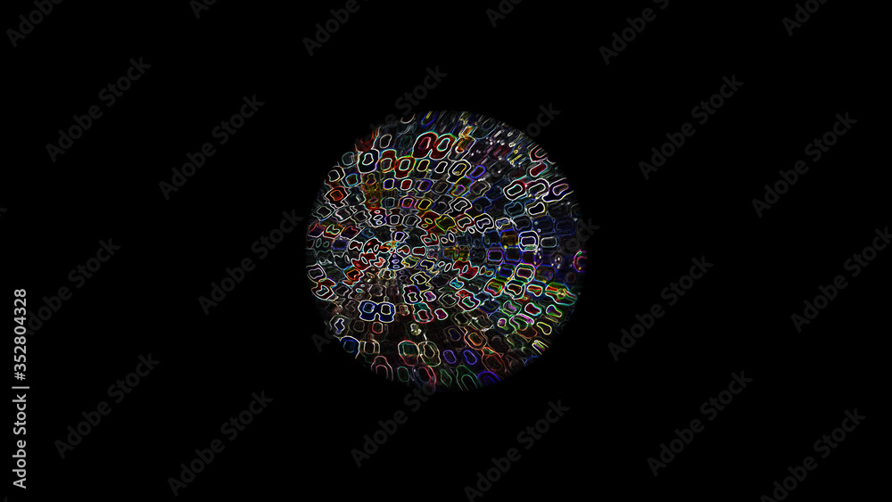 easter egg on black background easter egg on black background