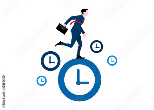 uomo d'affari, successo, affari, lavoro, lavorare, corsa, correre	
