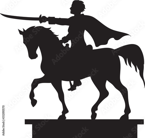 Equestrian statues