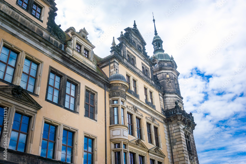 Obraz premium antique building view in Dresden, Germany