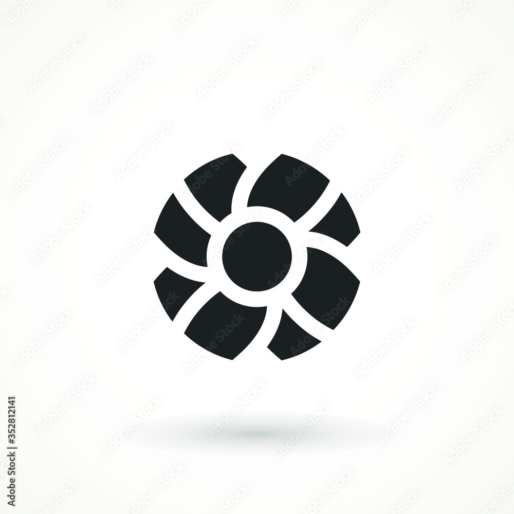 Flower Icon sign Spring symbol for your web site design, logo, app isolated on white background. Flower Icon sign Spring symbol for your web site design, logo, app isolated on white background.