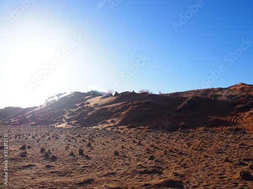 Elim Dunes and blue sky, Namibia