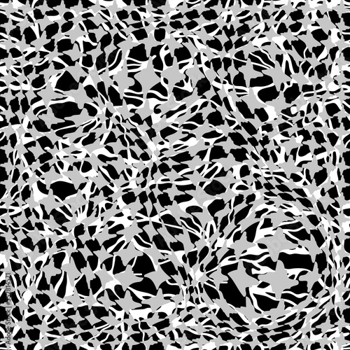 Seamless pattern with chaotic lines.