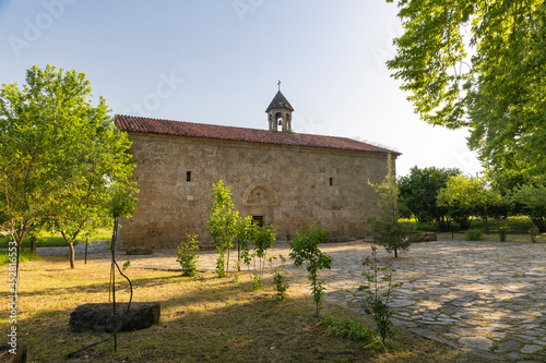 The ancient Albanian-Udian church in Azerbaijan. photo