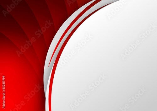 Abstract template red backg...