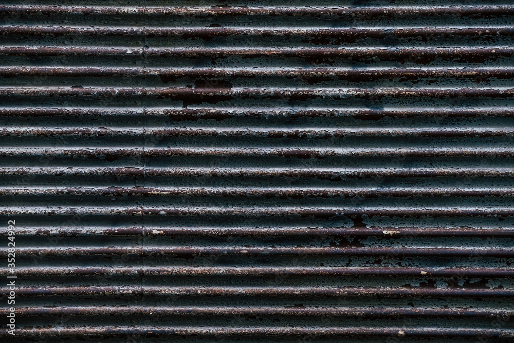 Lignes horizontales - Arrière plan texture métallique Lignes horizontales - Arrière plan texture métallique