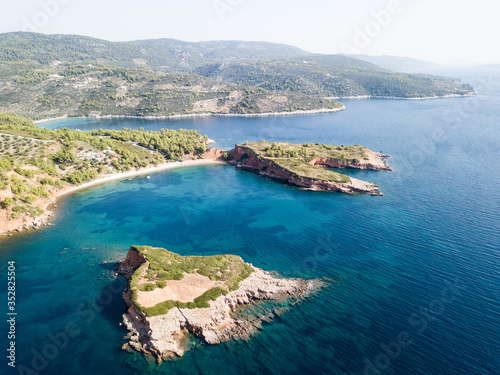 view of the sea from the sea