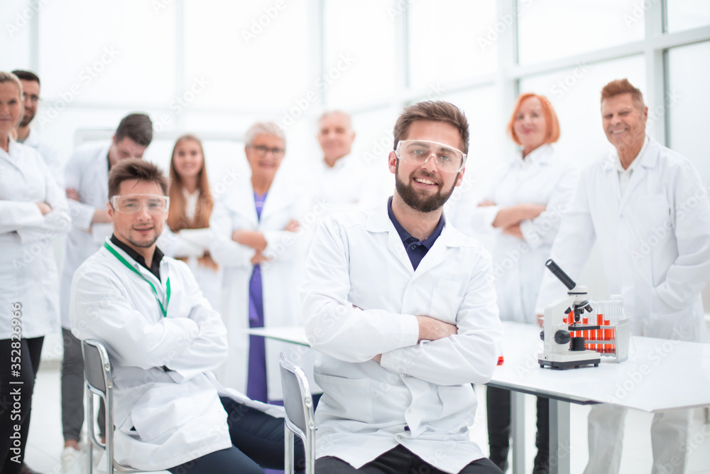 best researcher and his colleagues in the workplace