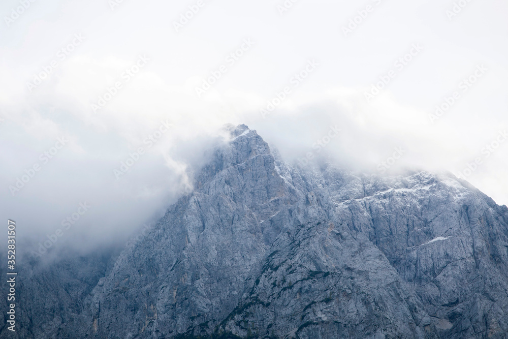 Prisojnik peak in Julian Alps, Slovenia from Kranjska gora Prisojnik peak in Julian Alps, Slovenia from Kranjska gora