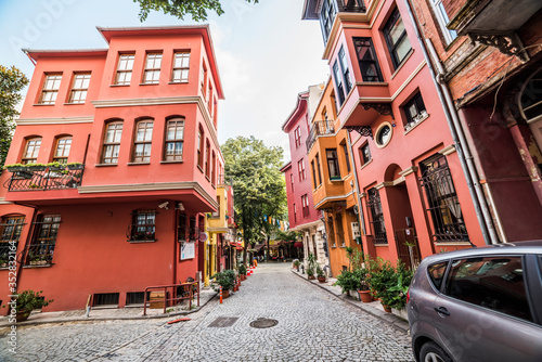 Photography Historical colorful houses in KUZGUNCUK