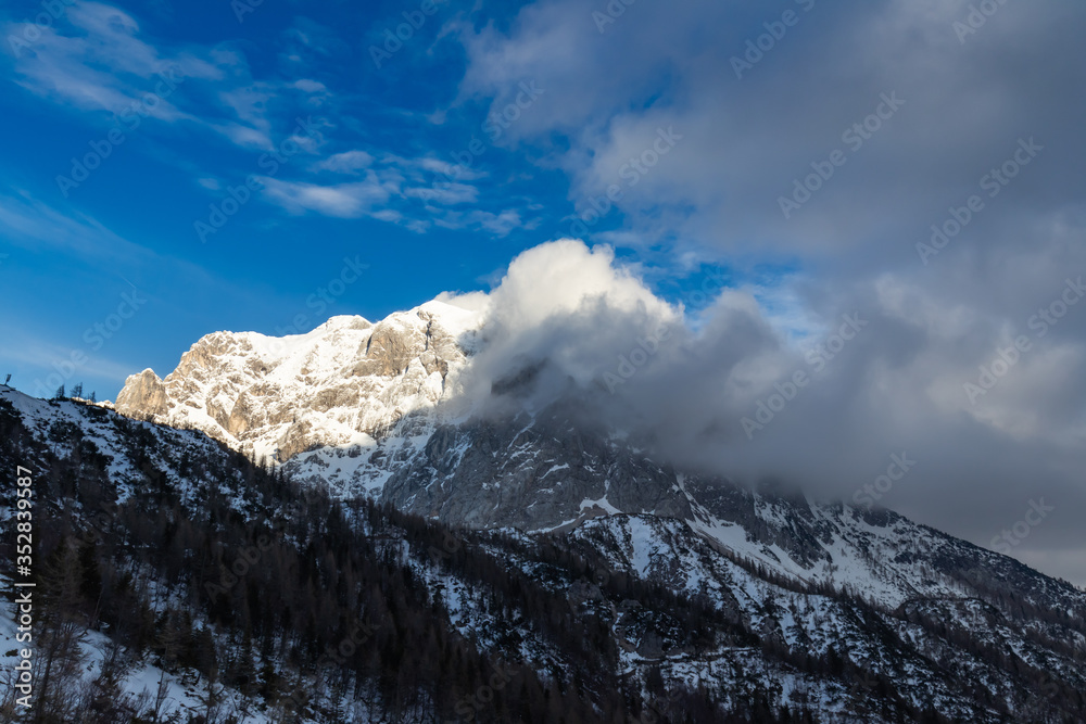 Obraz premium Julian Alps Triglav National Park in Slovenia