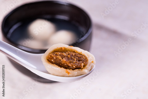 Traditional Food Eaten Chinese New Year Also Known As Cheong Wan Yi