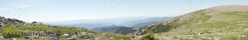 Fototapeta Naklejka Na Ścianę i Meble -  Wide panorama of Altai mountains