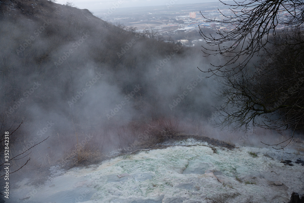 Fototapeta premium hot spring