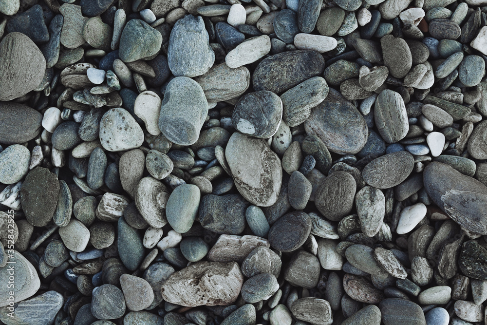 Abstract smooth round stones sea texture background Abstract smooth round stones sea texture background