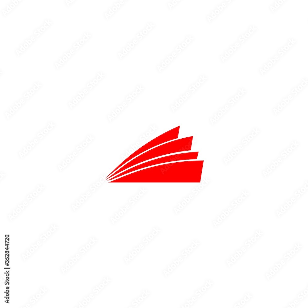 Fototapeta premium book logo