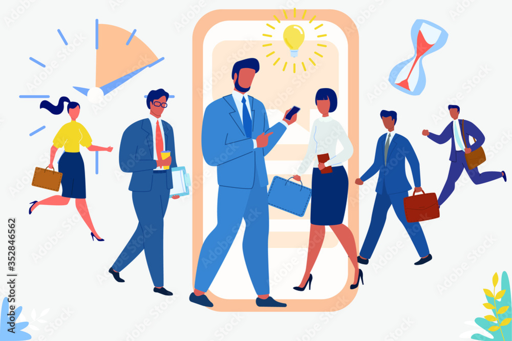 Business people concept. Vector illustration concept.