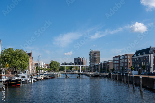 The historic Delfshaven area of Rotterdam, The Netherlands. © Tjeerd