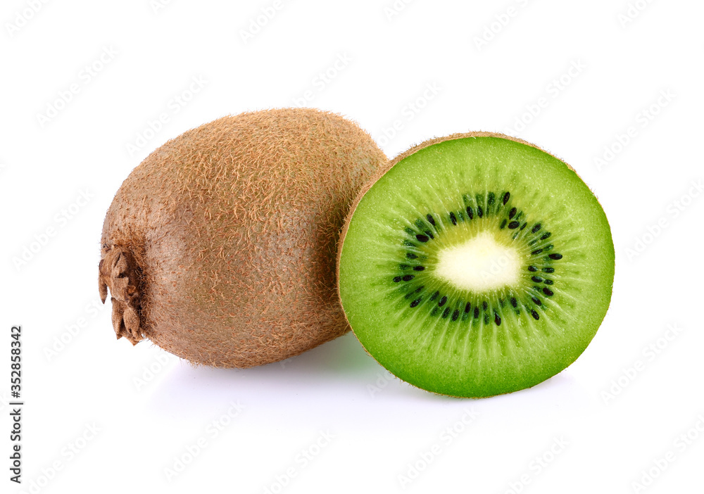 kiwi fruit isolated on white background kiwi fruit isolated on white background