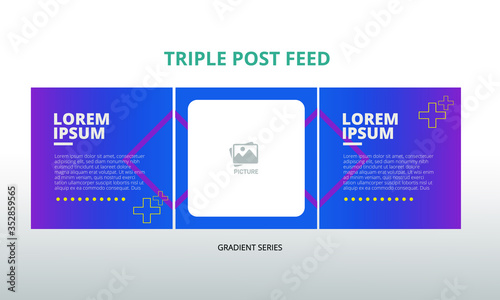 modern social media post feed, retro, instagram feed, instagram template, instagram frame, minimalist.
