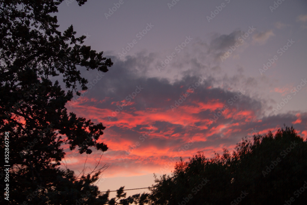 Beutifull sunset in orage colurs near Valencia Beutifull sunset in orage colurs near Valencia