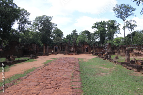 Temple des femmes, Banteay Srei à Angkor, Cambodge