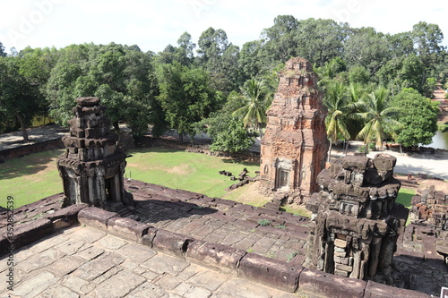 Temple Bakong à Angkor, Cambodge 