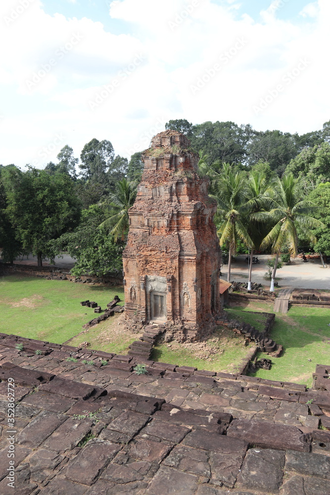 Temple Bakong à Angkor, Cambodge