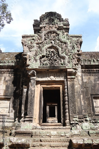 Temple à Angkor, Cambodge 