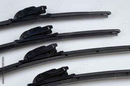 Car wipers set of different size and weather. photo